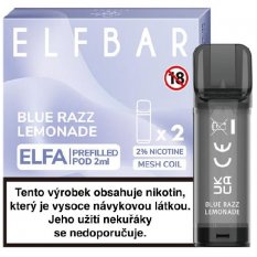 Elf Bar Elfa 2x cartridge Blue Razz Lemonade 20mg