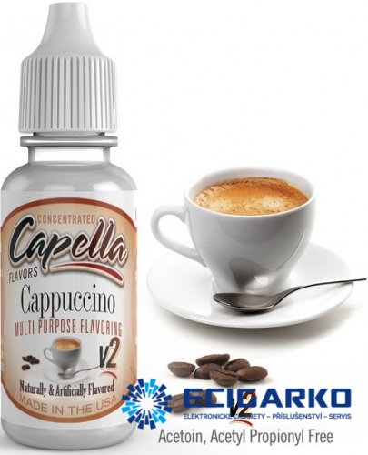 Capella Příchuť 13ml Cappuccino V2 (KAPUČÍNO)
