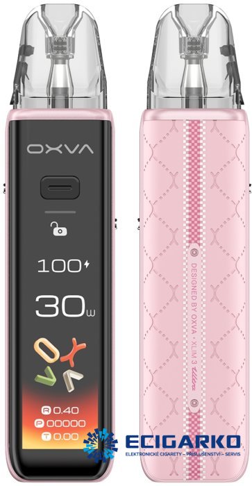 OXVA Xlim 3 ULTRA POD 1500mAh - Barva produktu: Cherry Pink