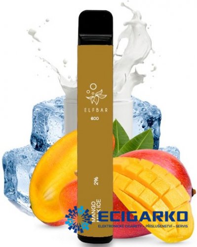 Elf Bar jednorázová e-cigareta Mango Milk Ice