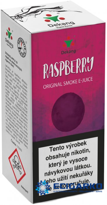 E-liquid Dekang 10ml Malina - Síla nikotínu: 18mg