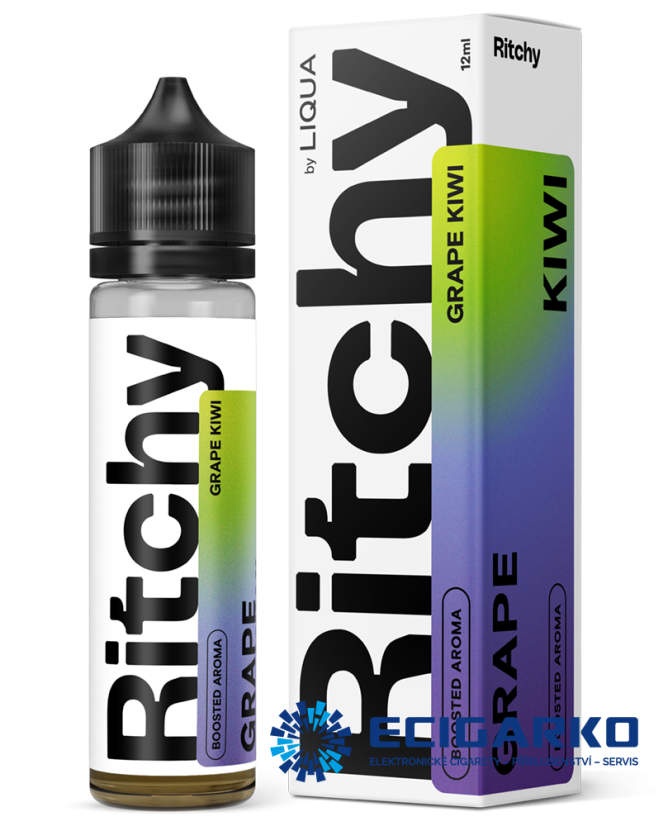 Ritchy Shake and Vape 10/60ml Grape Kiwi