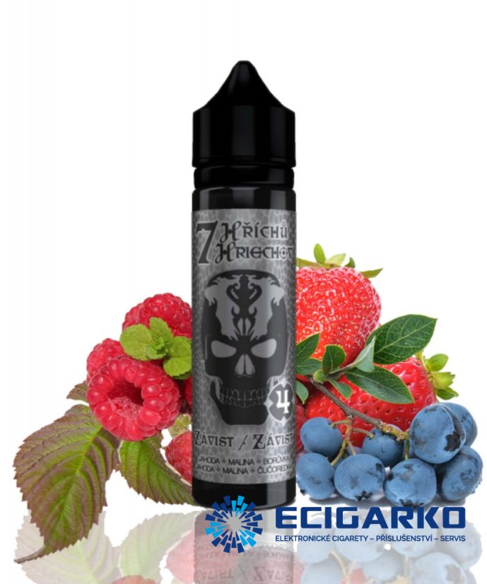 7 Hříchů Shake and Vape 10/60ml 4 Závist
