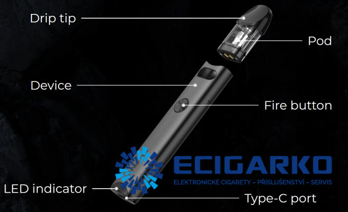 Uwell Caliburn A3 POD 520mAh