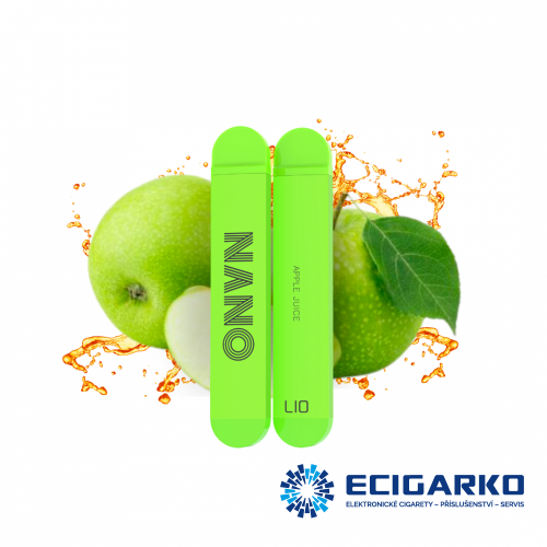 IJOY LIO NANO X jednorázová e-cigareta Apple Juice 20mg