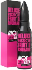Riot Squad BLCK EDTN Shake and Vape 10/60ml Deluxe Passionfruit & Rhubarb