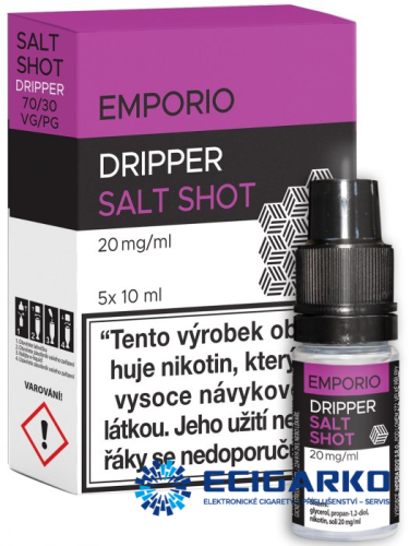 Emporio Dripper SHOT SALT 5x10ml VPG 30/70 20mg
