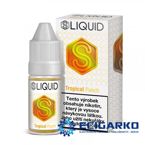 SLiquid SALT liquid 10ml Tropický punč (Tropical Punch)