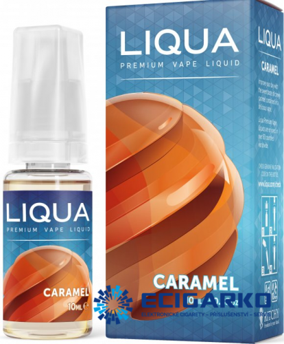 E-liquid Liqua Caramel (karamel) 10ml - Síla nikotínu: 3mg