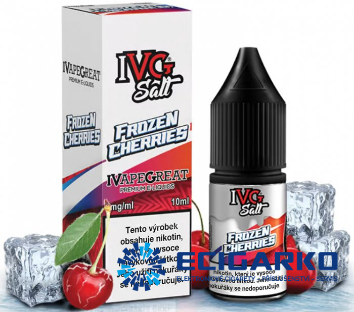 IVG SALT Frozen Cherries 10ml - Síla nikotínu: 20mg