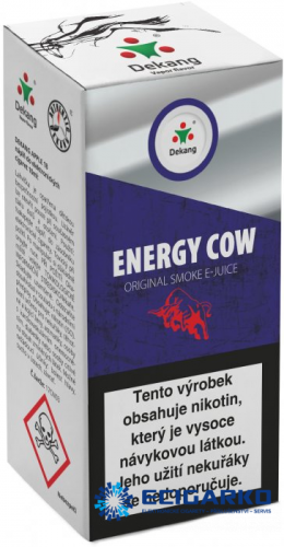 E-liquid Dekang 10ml Energy Cow - Síla nikotínu: 3mg