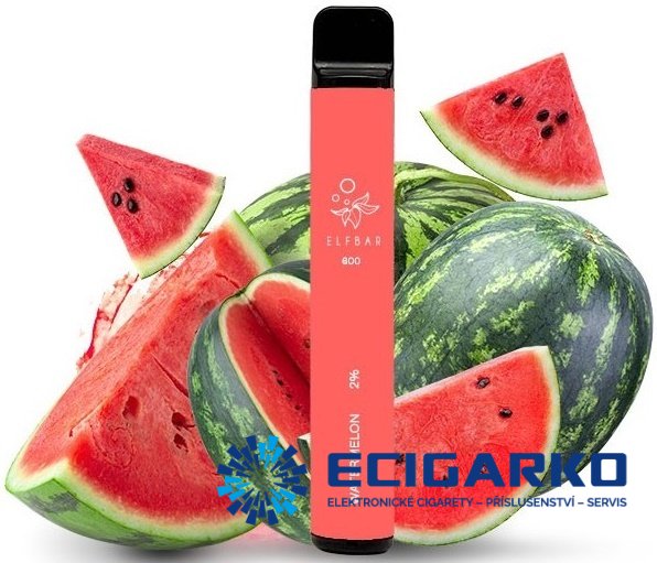 Elf Bar jednorázová e-cigareta Watermelon 20mg