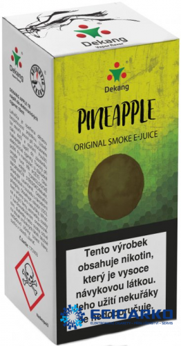 E-liquid Dekang 10ml Ananas - Síla nikotínu: 6mg