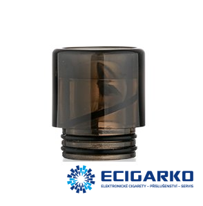 Drip tip 810 Spiral - Barva produktu: Černá