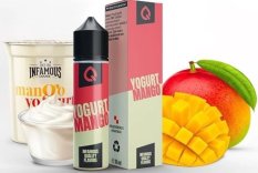 Infamous Liqonic Shake and Vape 10/60ml Yogurt Mango