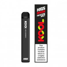 Higs KOOL jednorázová e-cigareta Red Berries 20mg