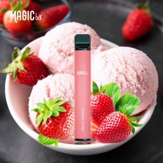Magic Bar jednorázová e-cigareta Strawberry Ice Cream 20mg