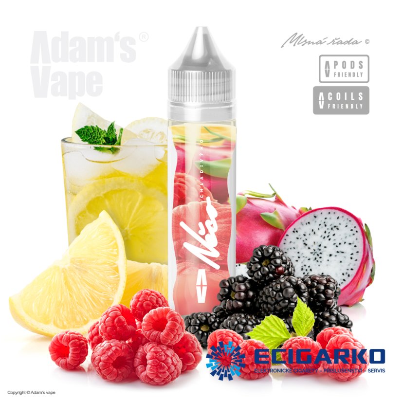 Adam's Vape Mlsná řada Shake and Vape 10/60ml Něco CHLADIVÝHO