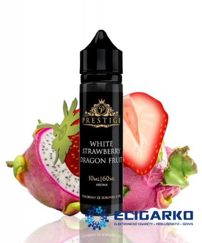 Prestige Shake and Vape 10/60ml White Strawberry Dragon Fruit