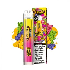 Kurwa Collection jednorázová e-cigareta Gummy Bears 20mg
