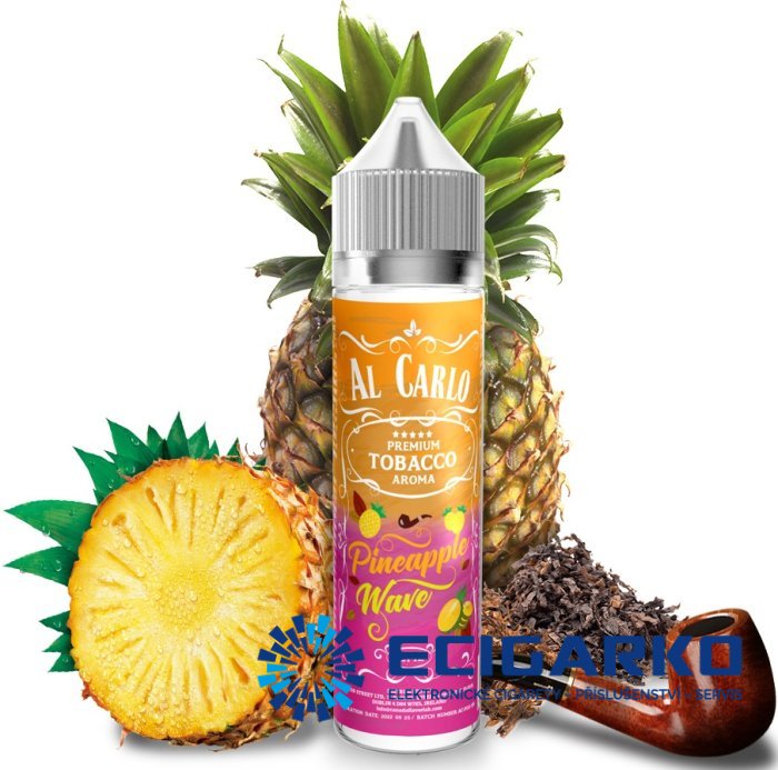 Al Carlo Shake and Vape 12/60ml Pineapple Wave