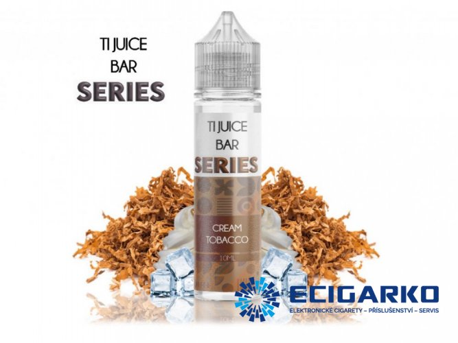 Ti Juice Bar Series Shake and Vape 10/60ml Cream Tobacco