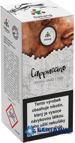E-liquid Dekang 10ml Cappuccino - Síla nikotínu: 11mg