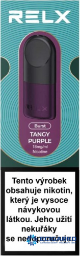 RELX Pod 2x předplněná cartridge Tangy Purple 18mg