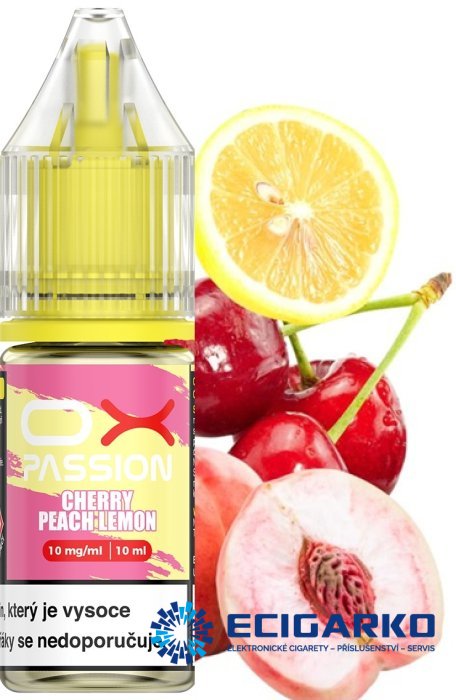 OXVA OX PASSION SALT Cherry Peach Lemon 10ml