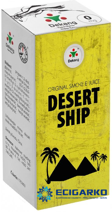 E-liquid Dekang 10ml Desert Ship - Síla nikotínu: 11mg