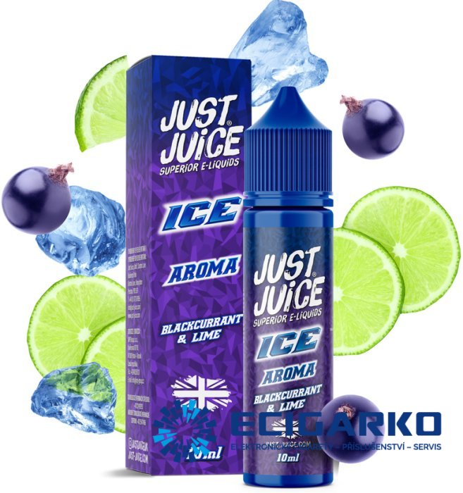 Just Juice Shake and Vape 10/60ml ICE Blackcurrant & Lime
