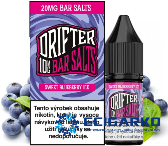 Drifter Bar Salts SALT Sweet Blueberry Ice 10ml