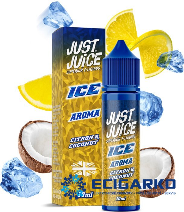 Just Juice Shake and Vape 10/60ml ICE Citron & Coconut