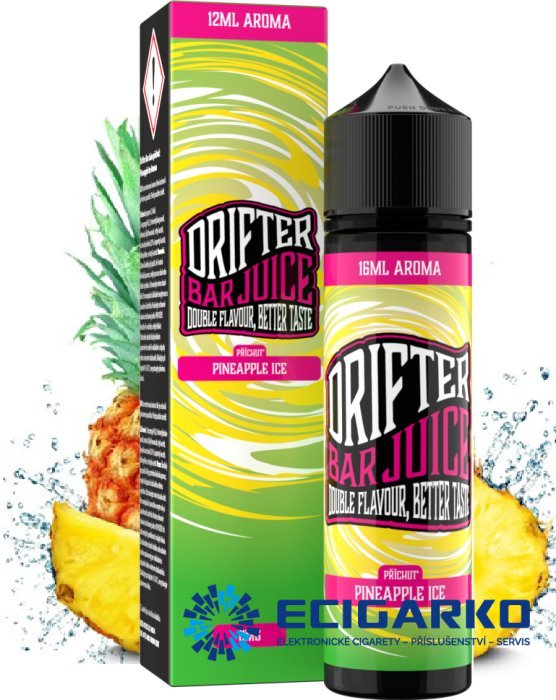 Juice Sauz Drifter Bar Shake and Vape 16/60ml Pineapple Ice
