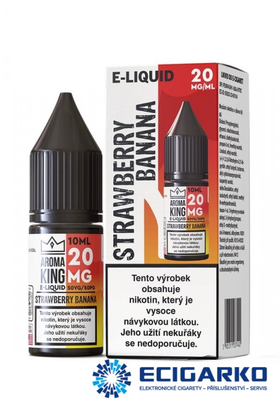 Aroma King SALT Strawberry Banana 10ml