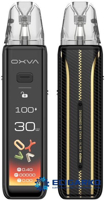 OXVA Xlim 3 ULTRA POD 1500mAh - Barva produktu: Ultra Carbon