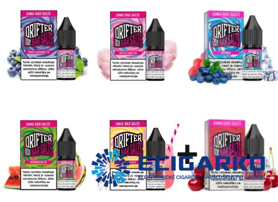 Drifter Bar Salts SALT 10ml 5+1 zdarma