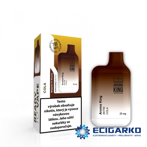Aroma King AK Mini jednorázová e-cigareta Cola 20mg