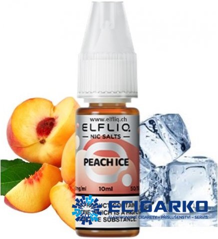 Elf Bar Elfliq SALT Peach Ice 10ml