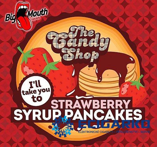 Big Mouth-The Candy Shop Příchuť 10ml Strawberry Syrup Pancakes
