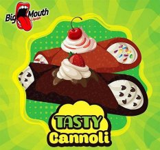 Big Mouth-Tasty Příchuť 10ml Cannoli