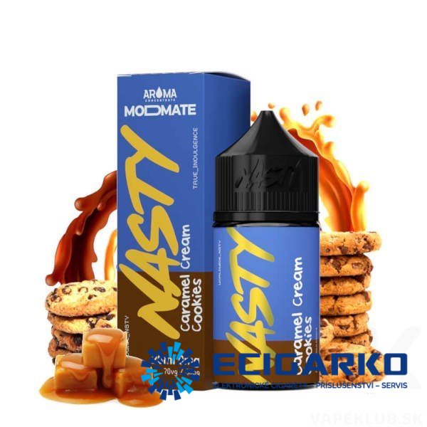 Nasty Juice ModMate Shake and Vape 20/60ml Caramel Cream Cookies