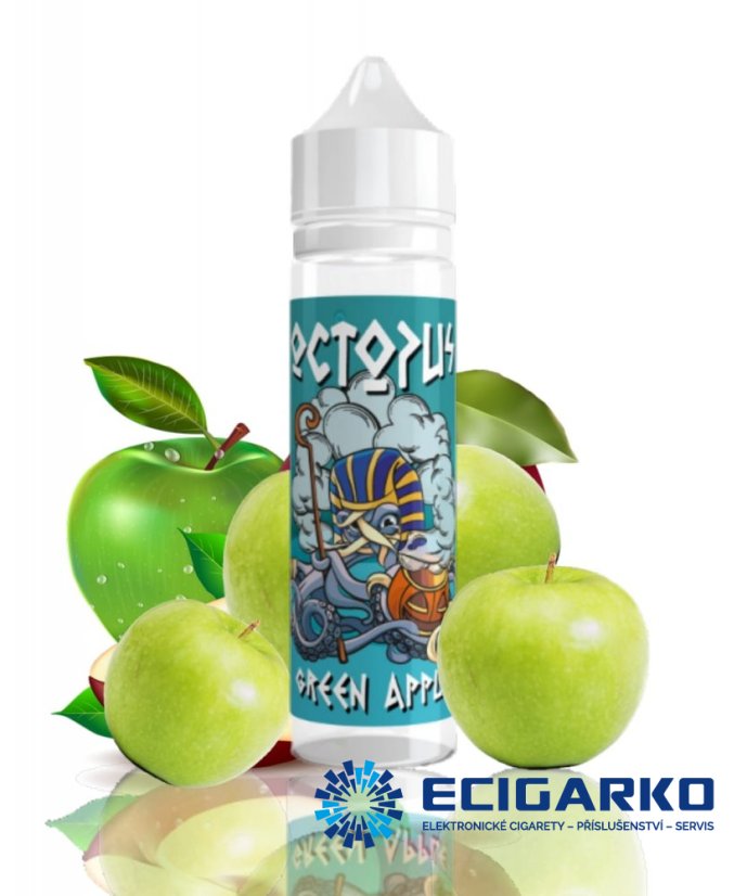 Octopus Shake and Vape 10/60ml Green Apple Octopus Shake and Vape 10/60ml Green Apple