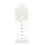 Prázdná lahvička s ryskou 30ml - Barva produktu: Modrá
