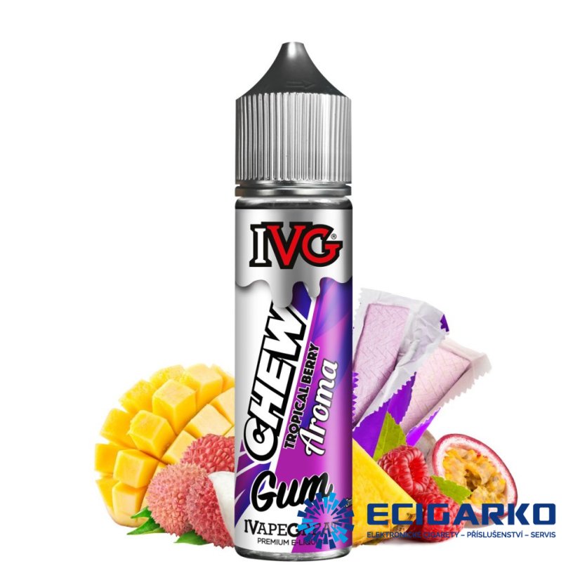 IVG Shake and Vape 18/60ml Tropical Berry Chew IVG Shake and Vape 18/60ml Tropical Berry Chew