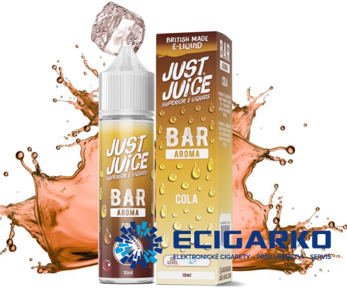 Just Juice Bar Range Shake and Vape 10/60ml Cola Just Juice Bar Range Shake and Vape 10/60ml Cola