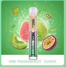 Magic Bar Neo Crystal jednorázová e-cigareta Kiwi Maracuja Guava 20mg