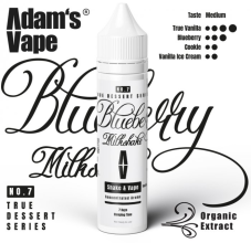 Adam's Vape True Dessert Shake and Vape 10/60ml Blueberry Milkshake