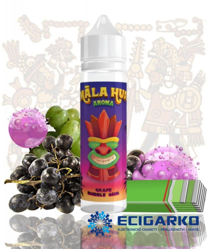Māla Hua Shake and Vape 10/60ml Grape Bubble Gum