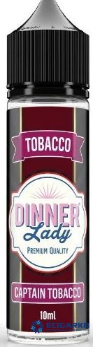 Dinner Lady Tobacco Shake and Vape 10/60ml Captain Tobacco
